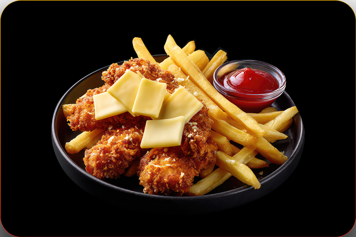 3 Strips Crispy + 1 Sos la alegere